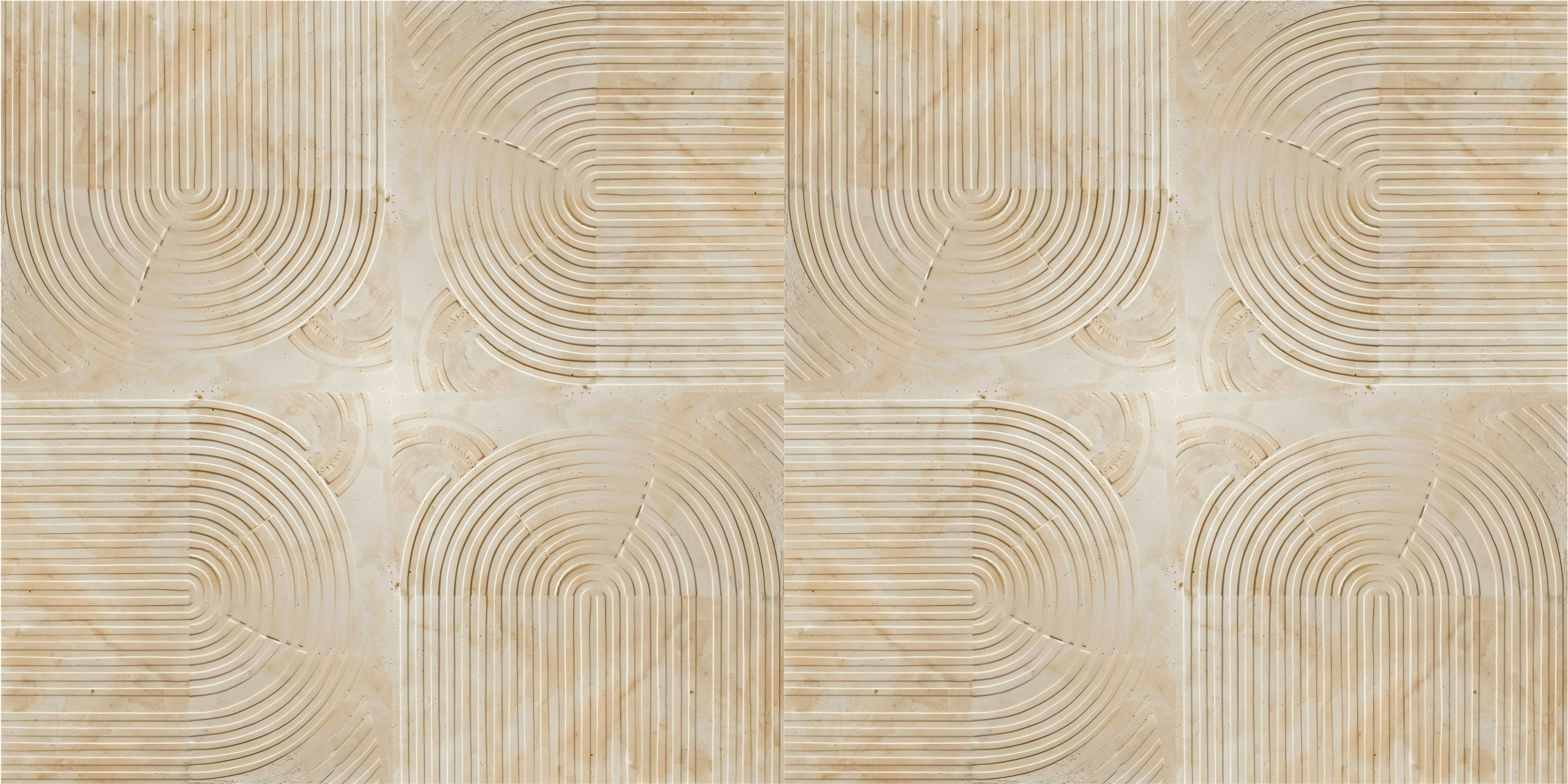 μπεζ χαλί μοντέρνα τόξα - TenStickers