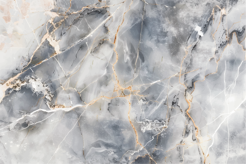 Μαρμάρινο χαλί βινυλίου μπλε γκρι απόχρωση - TenStickers