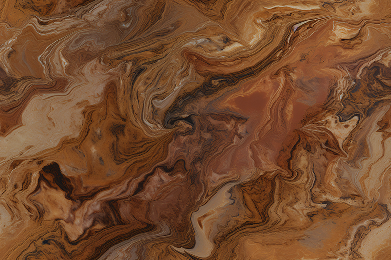 Μαρμάρινο χαλί βινυλίου καφέ απόχρωση - TenStickers