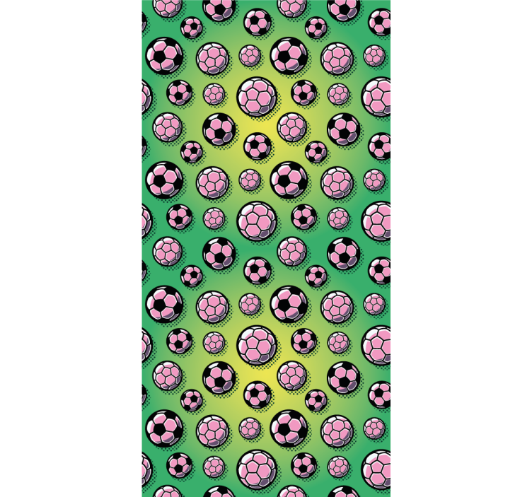 Προσαρμοσμένη ταπετσαρία μοτίβο σπορ μπάλα - TenStickers