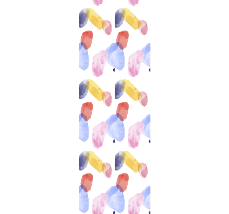 αφηρημένη ταπετσαρία απαλά χρώματα - TenStickers