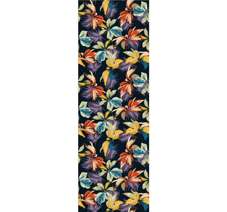 ταπετσαρία λουλουδιών ζωντανό θόλο ζούγκλας - TenStickers