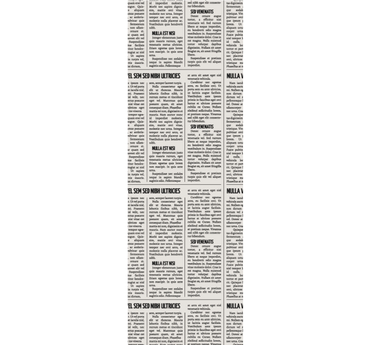 Προσαρμοσμένη ταπετσαρία στυλ vintage εφημερίδας - TenStickers