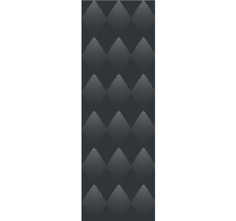 Tαπετσαρία με τρίγωνα κομψά σχήματα διαμαντιών - TenStickers