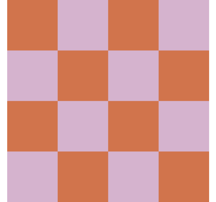 ταπετσαρία μοτίβο πλακάκια σύνολο πορτοκαλί αποχρώσεις - TenStickers