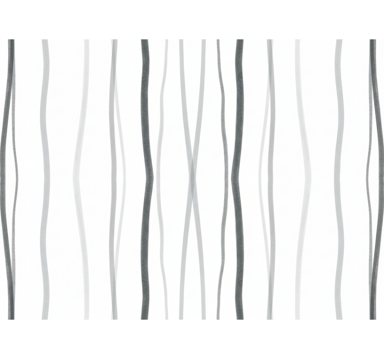 Ταπετσαρία με υφή γκρι κομψές ρίγες - TenStickers