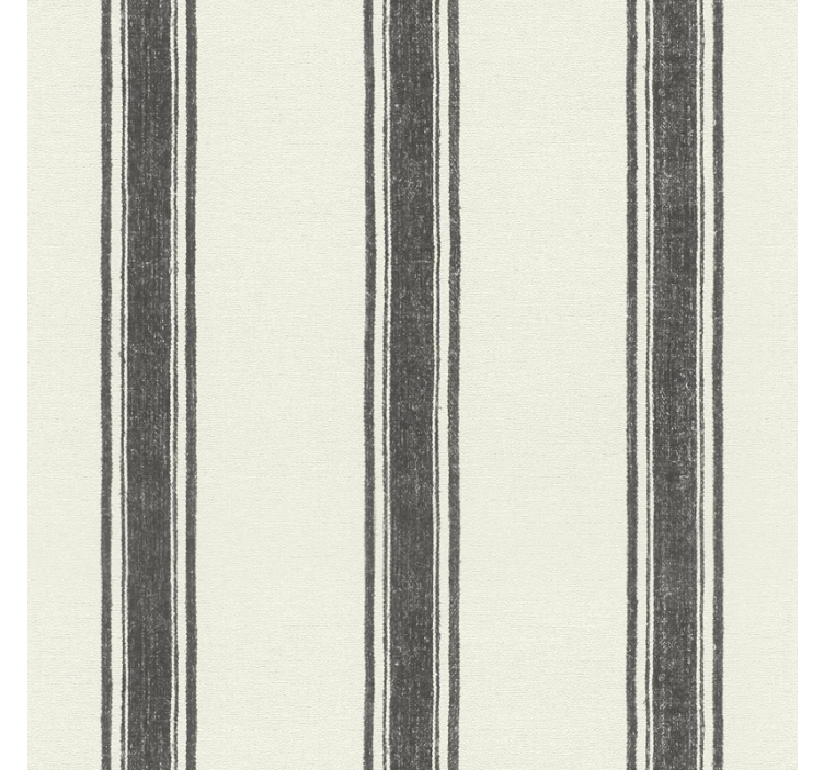 Γεωμετρική ταπετσαρία Μαύρες διπλωματικές γραμμές - TenStickers