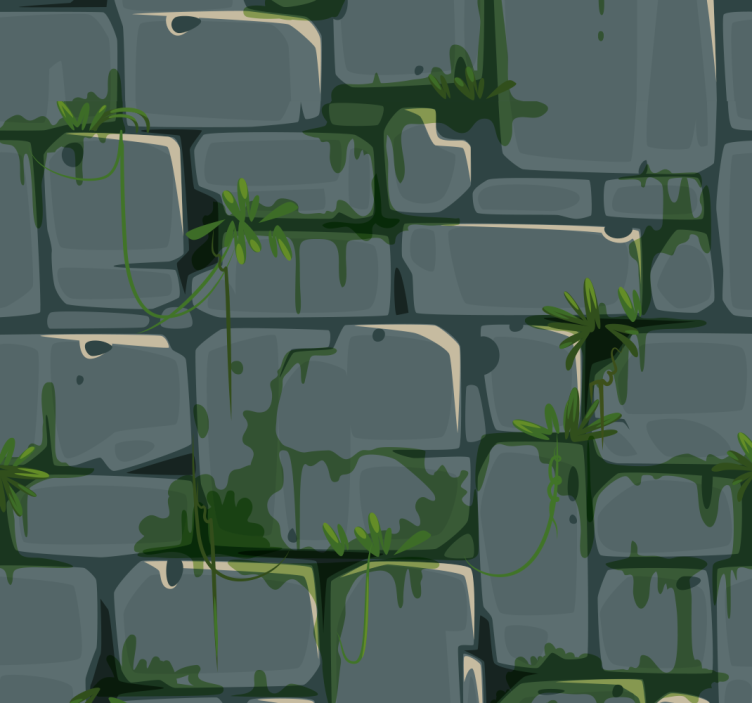 ταπετσαρία με υφή από πέτρινο τοίχο - TenStickers