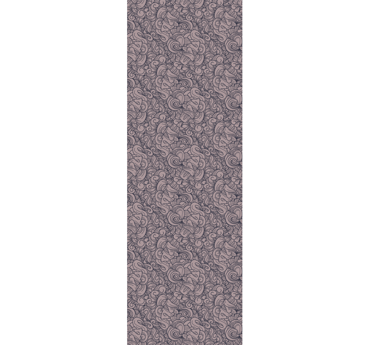 Ταπετσαρία για το καθιστικό σε αφηρημένο πασλί σχέδιο - TenStickers