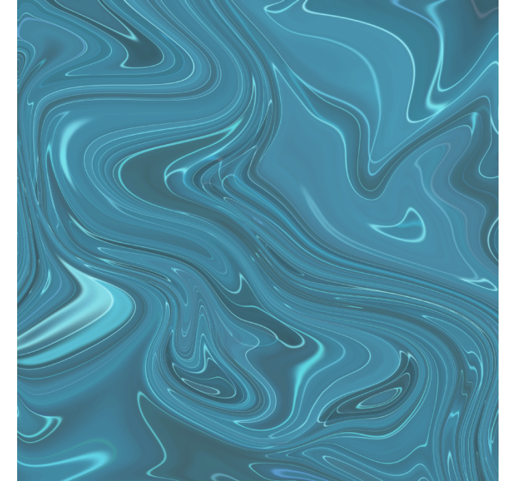 Ταπετσαρία για το καθιστικό σε γκρι και τουρκουάζ σχέδιο - TenStickers