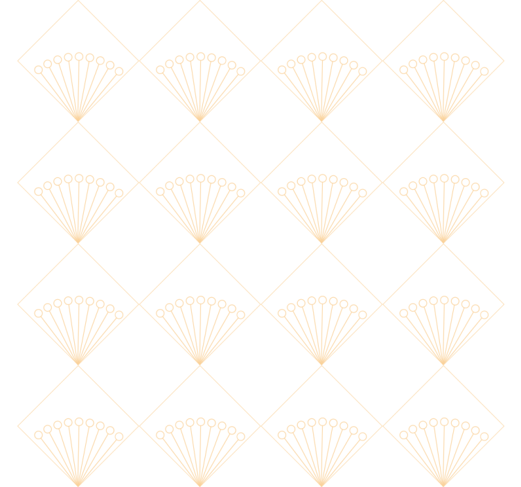 Ταπετσαρία για το καθιστικό Λευκό art déκο - TenStickers