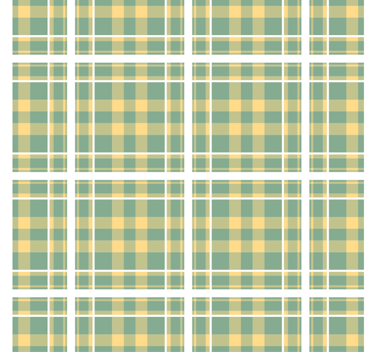 Ταπετσαρία υπνοδωματίου με καρό σχέδιο - TenStickers