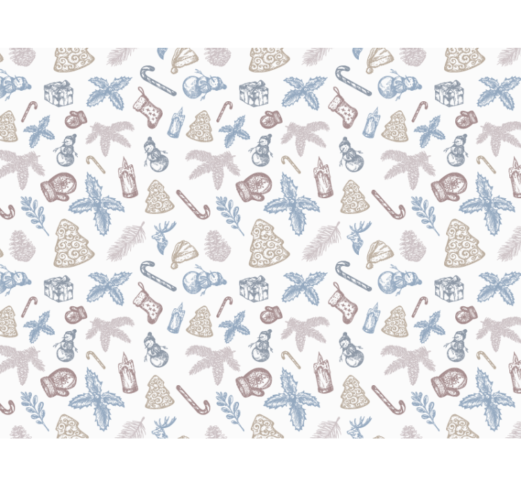 Χριστουγεννιάτικο ταπετσαρία Χριστουγεννιάτικη περίοδος - TenStickers