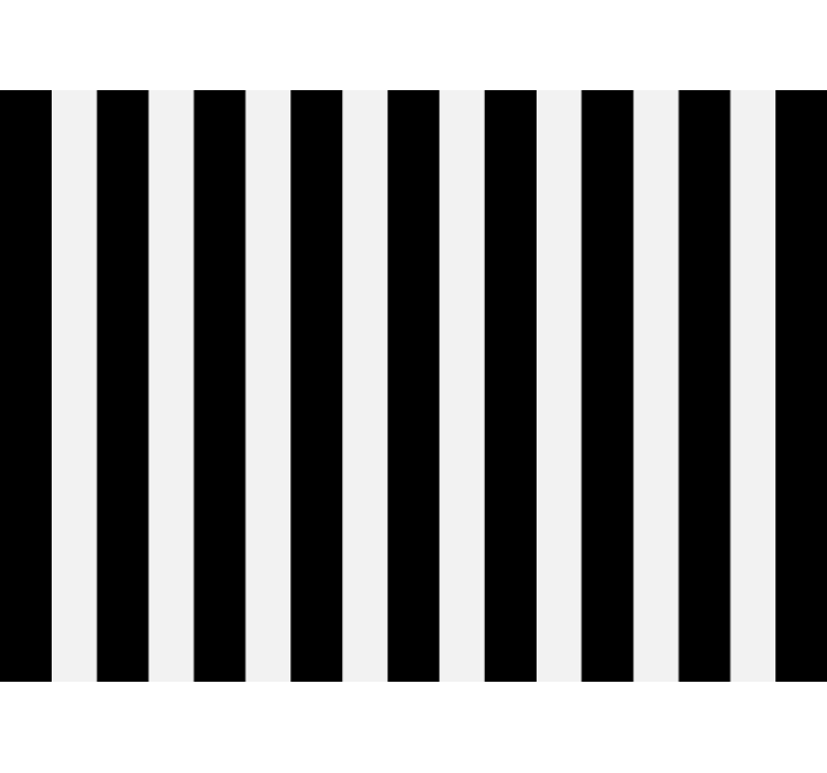 Ταπετσαρία γραφείου με κάθετες μαύρες ρίγες - TenStickers
