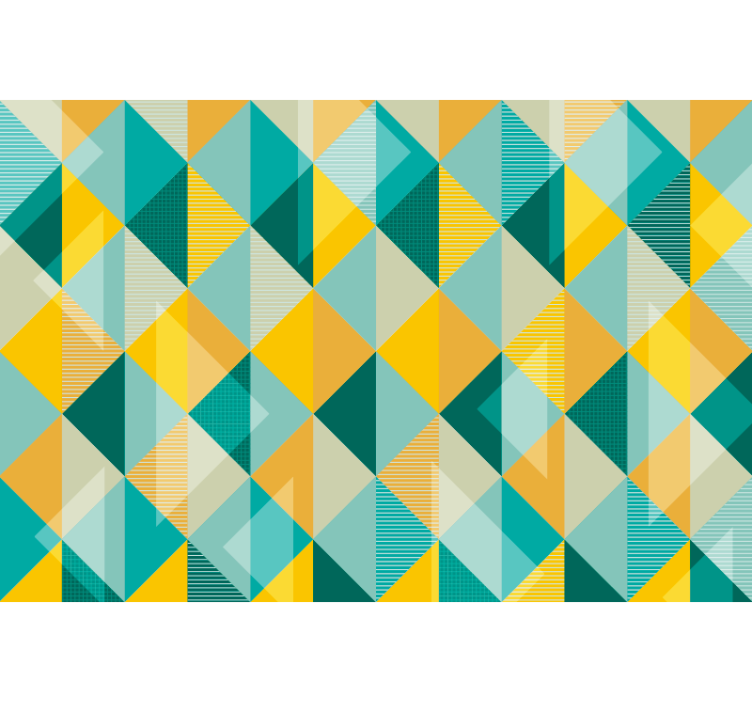 Ταπετσαρία γραφείου Ιστορία τριγώνων - TenStickers