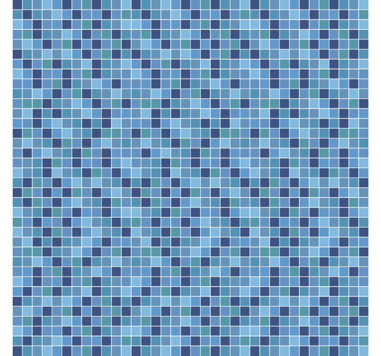 Ταπετσαρία γραφείου Γεωμετρικό Μωσαϊκό Υφασμάτος - TenStickers