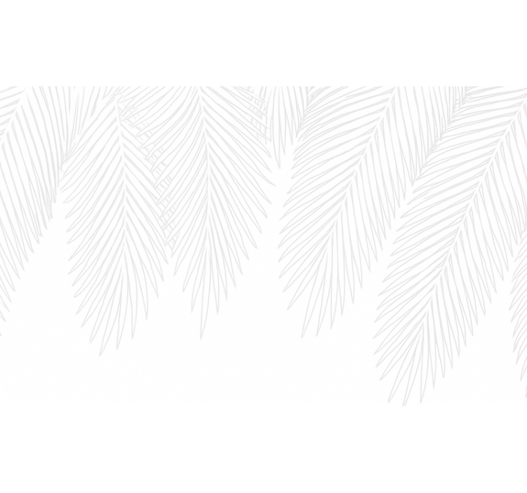 Ταπετσαρία κύρια υπνοδωμάτιο Ουδέτερη Παλάμη - TenStickers