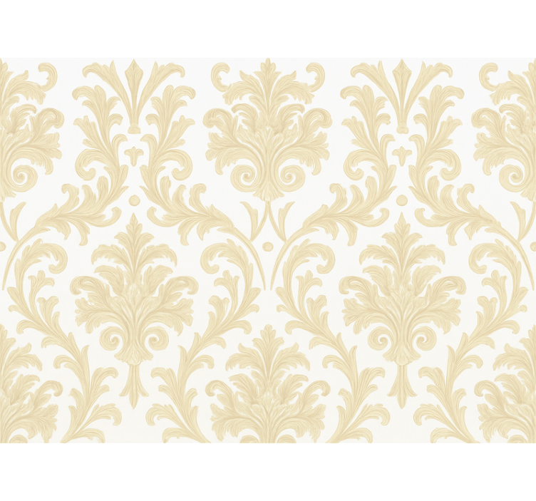 Ταπετσαρία κύρια υπνοδωμάτιο σε ουδέτερο σχέδιο φασκόμηλου - TenStickers