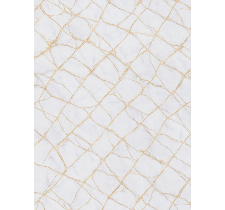 Ταπετσαρία κύρια υπνοδωμάτιο Σπασμένος Μάρμαρος σε Χρυσό - TenStickers