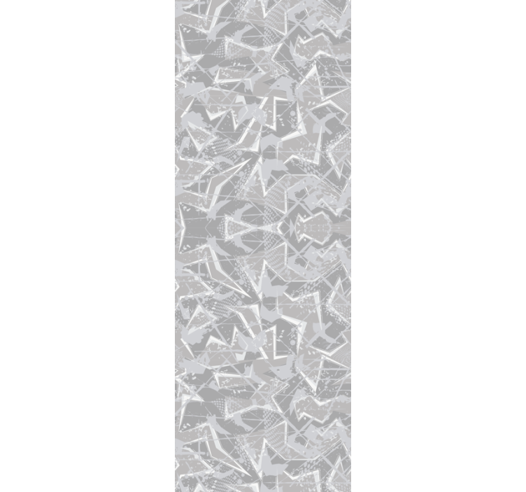 Ταπετσαρία υπνοδωματίου Γκρίζα γραφικά 80's - TenStickers