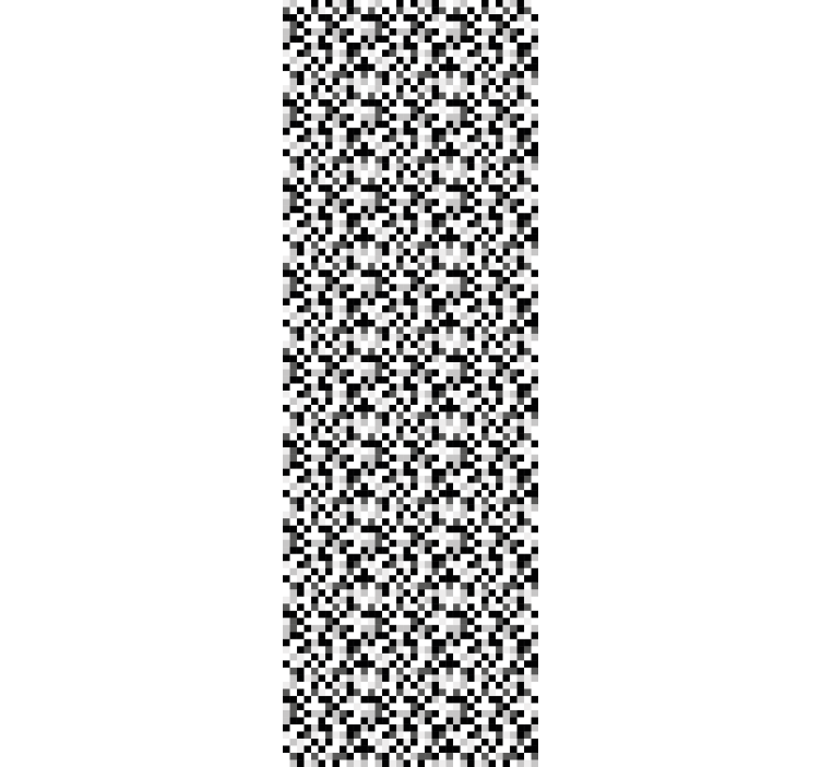 Ταπετσαρία υπνοδωματίου σχέδιο σε μαύρο και άσπρο - TenStickers