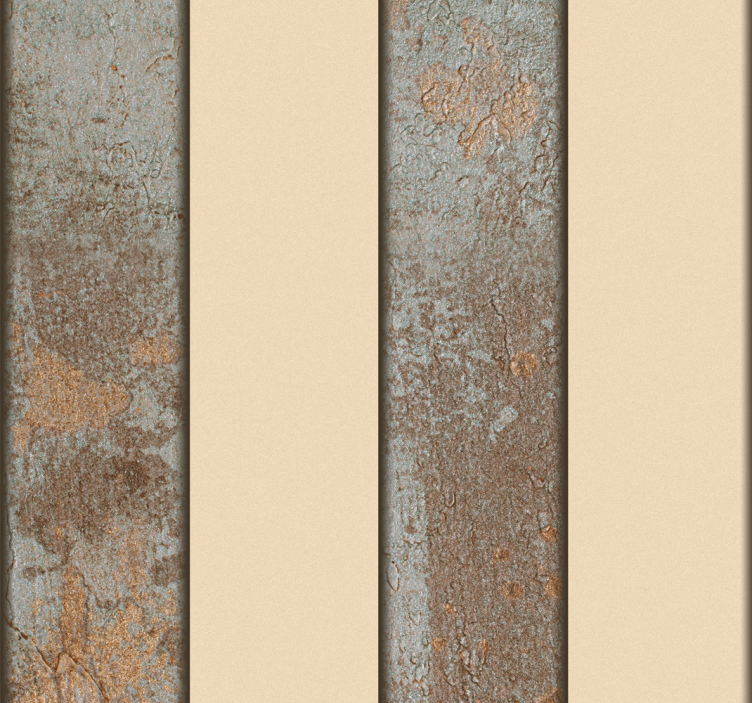 στιλ από μπετόν ριγέ ταπετσαρία - TenStickers