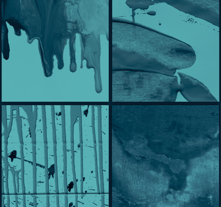 ταπετσαρία πίσω από τον τοίχο της βροχής - TenStickers