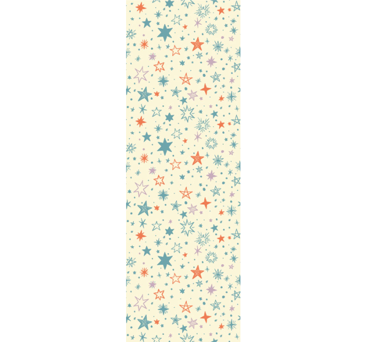 ταπετσαρία παιδικών δωματίων με αστέρια - TenStickers