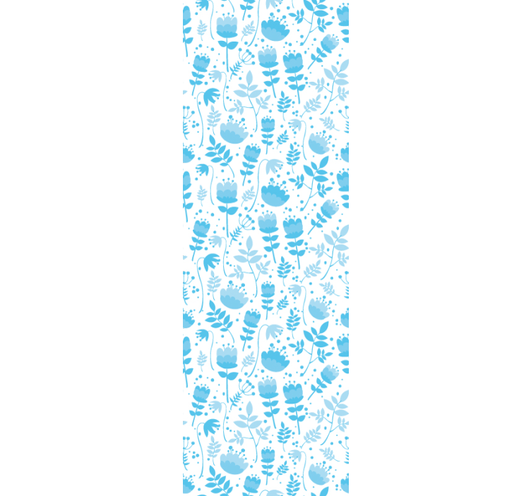 ταπετσαρία λουλουδιών κομψές λουλουδιές - TenStickers