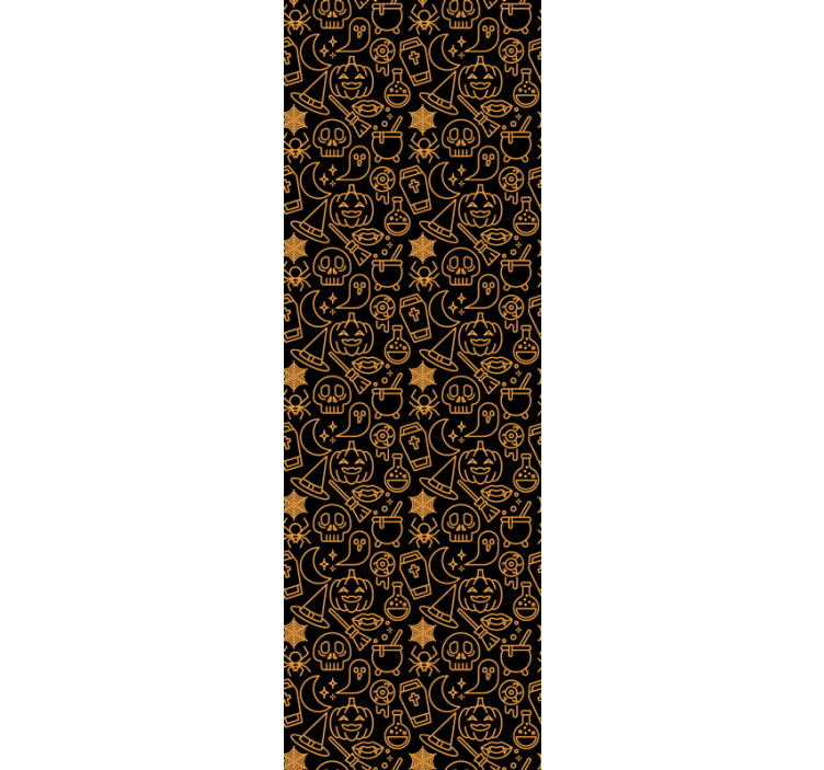 ταπετσαρία αποκριών τρομακτικές εικόνες εποχής - TenStickers