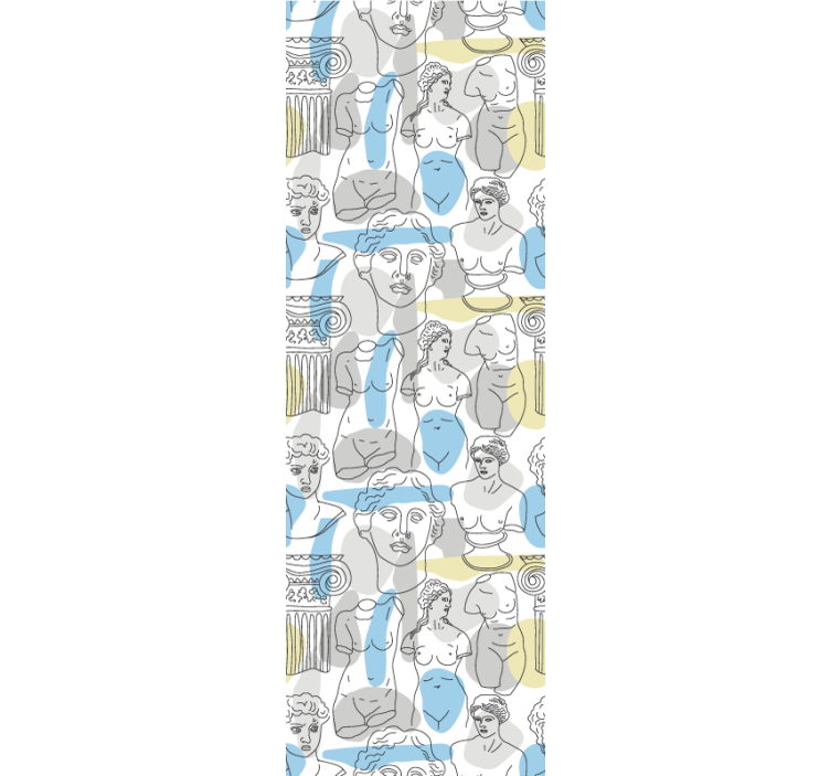 μοντέρνα ελληνική τέχνη μοντέρνα ταπετσαρία - TenStickers