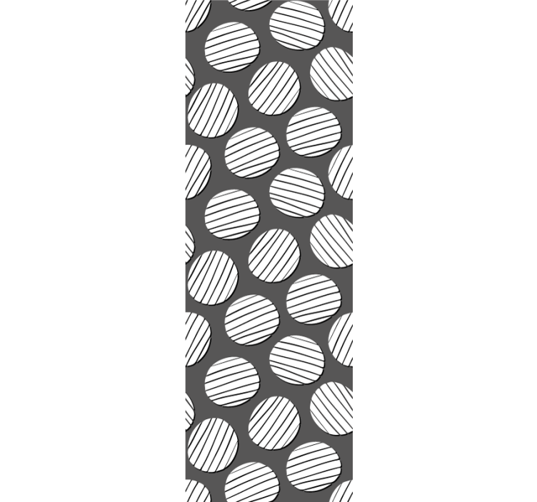 γεωμετρική ταπετσαρία μοτίβο γεωμετρικού κύκλου - TenStickers