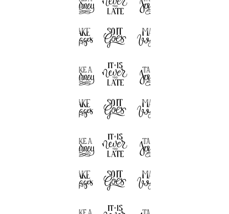 Χαρτί τοίχου με γράμματα παρακινητικά αποσπάσματα - TenStickers