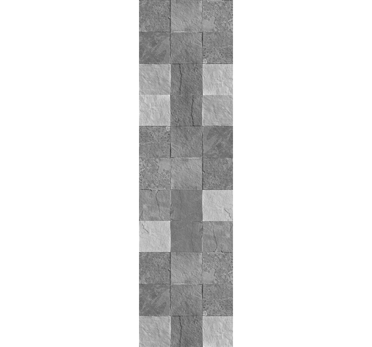 ταπετσαρία πέτρα μοτίβο με πλακάκια - TenStickers