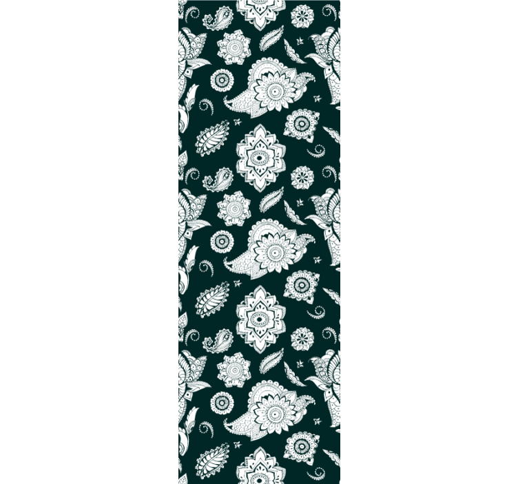 ταπετσαρία ινδική μοτίβο paisley - TenStickers