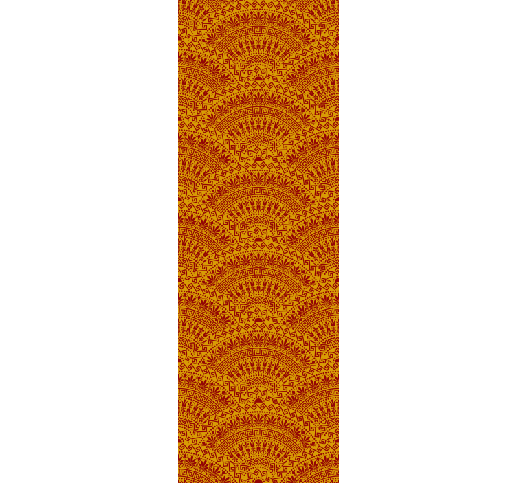 γεωμετρική ταπετσαρία γεωμετρικά σχέδια αψίδων - TenStickers