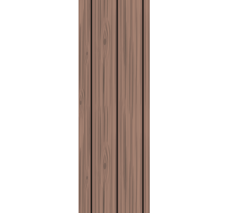 οριζόντια ξύλινη ταπετσαρία εφέ ξύλου μοτίβου - TenStickers