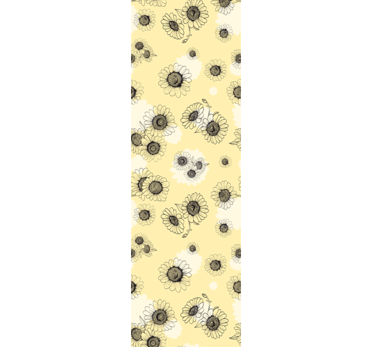 ταπετσαρία λουλουδιών λουλουδάτα μοτίβα - TenStickers