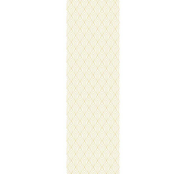 ταπετσαρία μοτίβο μοντέρνο κίτρινο διαμάντι - TenStickers