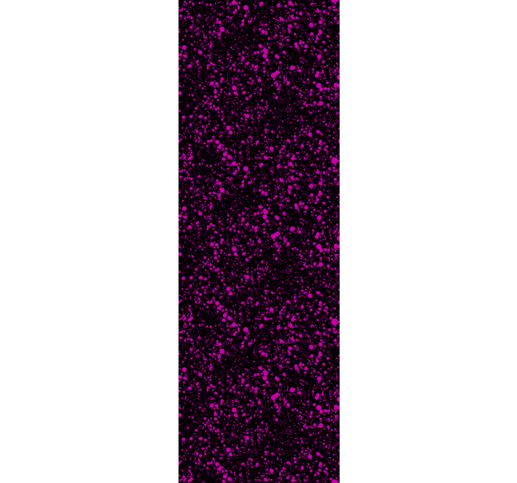 ταπετσαρία τέχνης μαύρο και ροζ χρώμα - TenStickers