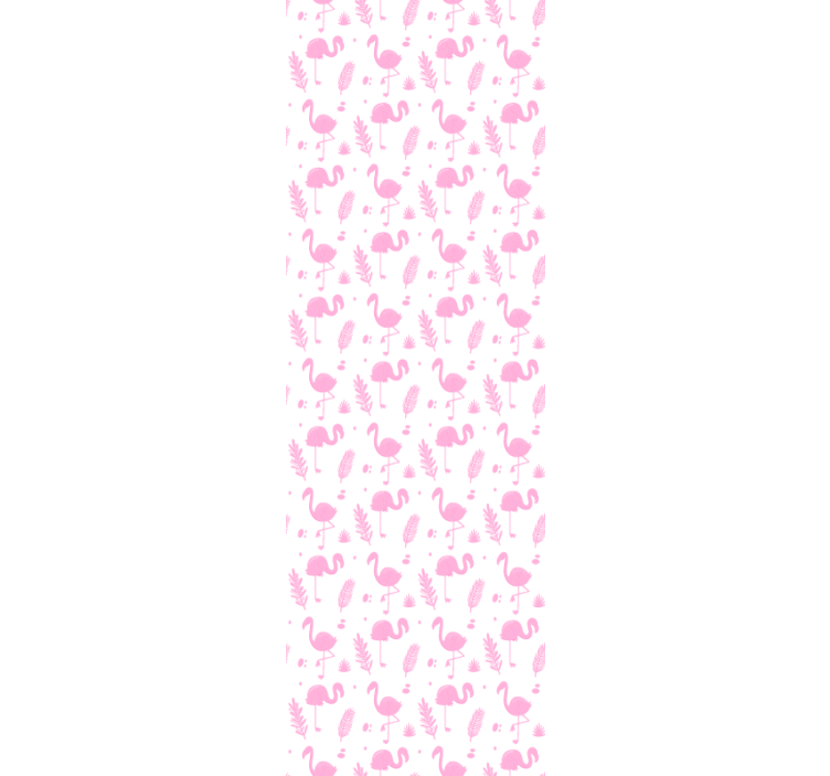 ταπετσαρία ζώων μοτίβα φλαμίνγκο - TenStickers
