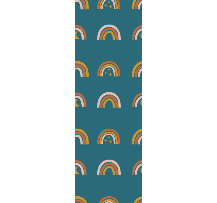 ταπετσαρία ουράνια, μυστικιστική μοντέρνα ουράνιο τόξο - TenStickers