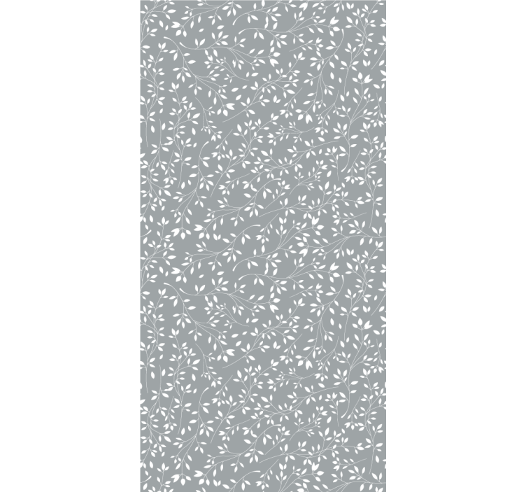 ταπετσαρία σαλόνι σχεδίων μοτίβο φυτών - TenStickers