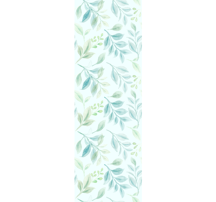 Φύλλα ταπετσαρίας κομψό φύλλωμα - TenStickers