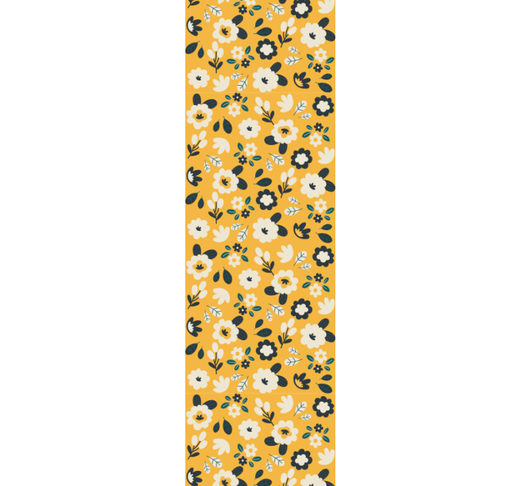 ταπετσαρία λουλουδιών λουλουδάτο χαρακτηριστικό υπνοδωματίου - TenStickers