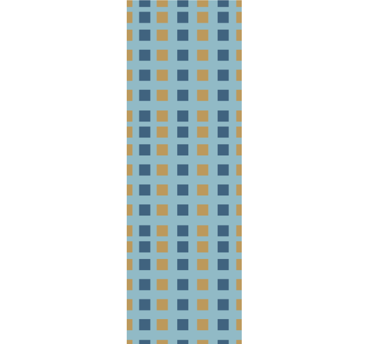 ταπετσαρία τετράγωνων σχημάτων γεωμετρικό τετράγωνο πλέγμα - TenStickers