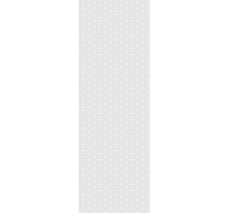 γκρι παραλληλόγραμμα τετράγωνη ταπετσαρία - TenStickers