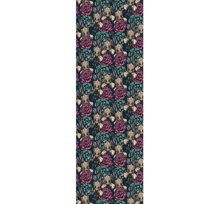 πολύχρωμα μοτίβα βινυλίου ταπετσαρία - TenStickers