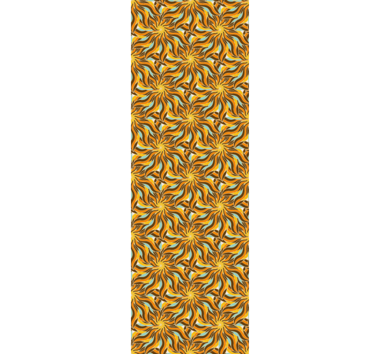 γεωμετρική ταπετσαρία περίπλοκα μοτίβα στροβιλισμού - TenStickers