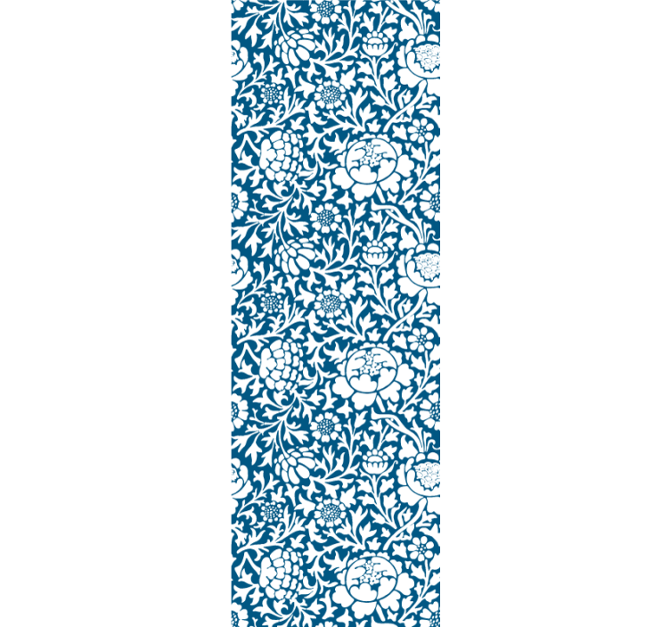 ταπετσαρία λουλουδιών μοτίβο floral κομψότητας - TenStickers